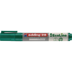 Marqueur tableau blanc 28 EcoLine vert trait largeur 1,5-3mm pointe ronde EDDING (par 10)