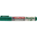 Marqueur tableau blanc 28 EcoLine vert trait largeur 1,5-3mm pointe ronde EDDING (par 10)