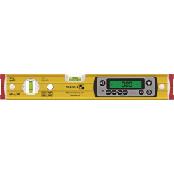 Niveau à bulle électronique TECH 196 DL 40cm aluminium jaune ± 0,5 mm/m ± 0,5 mm/m STABILA