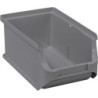 Boîte de rangement visible ProfiPlus L160xL102xH75mm PP gris empilable ALLIT (Par 24)