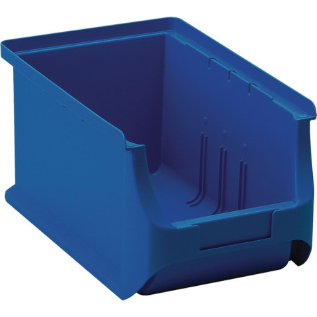 Boîte de rangement ouverte ProfiPlus L235xL150xH125mm PP bleu empilable ALLIT (Par 24)
