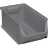 Coffre de rangement visible ProfiPlus L355xL205xH150mm PP gris empilable ALLIT (Par 12)