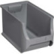 Boîte de rangement ProfiPlus L355xL205xH200mm PP gris empilable ALLIT (Par 8)