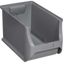 Boîte de rangement ProfiPlus L355xL205xH200mm PP gris empilable ALLIT (Par 8)