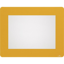 Marquages ​​pour places de stationnement en forme de rectangle DIN A4 jaune, 10 pièces DURABLE.