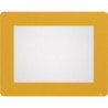 Marquages ​​pour places de stationnement en forme de rectangle DIN A4 jaune, 10 pièces DURABLE.