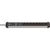 Multiprise Premium Protect Line 16 A 230 V prise noir/argent 8