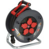 Tambour de câble 320 KU 4200 40m caoutchouc néoprène 3x2,5mm² 320mm 5 contacts de protection.