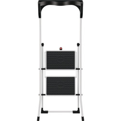 Marchepied pliant 2 hauteur de plateforme 470 mm acier/plastique avec tapis antidérapants HAILO