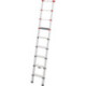 Échelle penchée 9 marches en aluminium anodisé hauteur de travail env. 3600mm