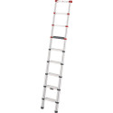 Échelle penchée 9 marches en aluminium anodisé hauteur de travail env. 3600mm