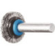 Brosse ronde RBU 2004/6 INOX D.20mm épaisseur fil 0,2mm VA 4mm CHEVAL
