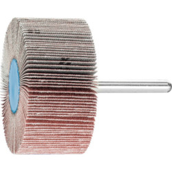 Meule à lamelles Ø60xH30mm K.120 arbre corindon D.6mm PFERD