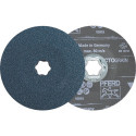 Disque fibre Combiclick VICTOGRAIN D.125mm acier K.80.fonte d'aluminium/métal non ferreux (par 25)