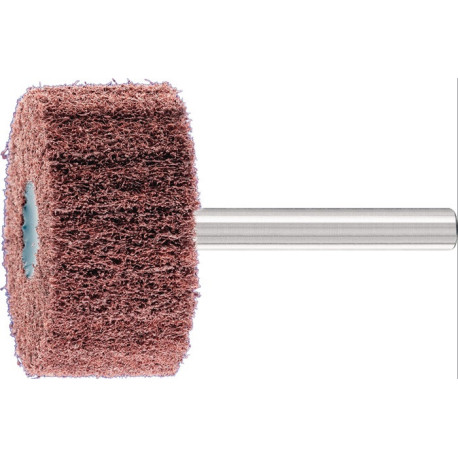 Meule à lamelles POLINOX PNL Ø40xH25mm K.360 arbre aluminium D.6mm PFERD
