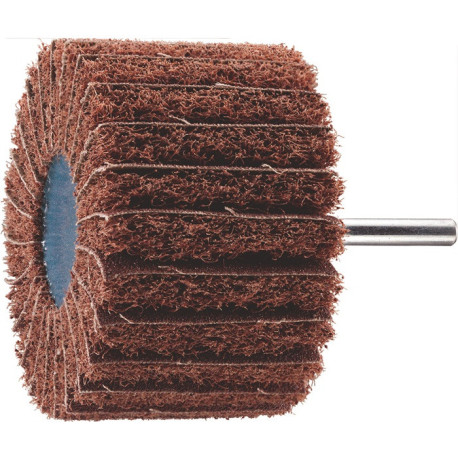Meule à lamelles POLINOX PNZ Ø80xH50mm K.80 Alu.6mm PFERD