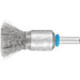 Brosse brosse PBU INOX D.15mm épaisseur fil 0,2mm VA 0,2mm
