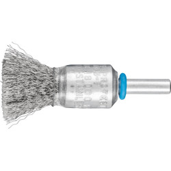 Brosse brosse PBU INOX D.15mm épaisseur fil 0,2mm VA 0,2mm