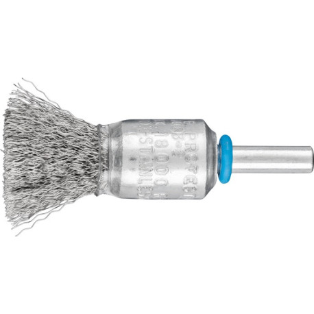 Brosse brosse PBU INOX D.15mm épaisseur fil 0,2mm VA 0,2mm