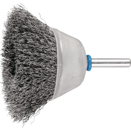 Brosse boisseau TBU INOX D.50mm épaisseur fil 0,3mm VA HORSE