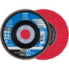 Disque à lamelles POLIFAN D.125mm K.60 fl.STA grain céramique CO-COOL (Par 10)