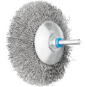 Brosse conique KBU INOX D.95mm épaisseur fil 0,3mm VA 10mm 12000min 10 pièces PFERD