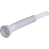 Tuyau de sortie pour col de réservoir AdBlue L.264mm HDPE naturel HÜNERSDORFF