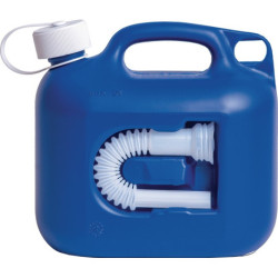 Bidon AdBlue 5l bleu HDPE L265xL147xH247mm HÜNERSDORFF