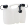 Bidon double de carburant PROFI 3+1,5l PEHD naturel L308xL145xH254mm HÜNERSDORFF