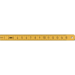 Règle en acier ISOFLEX L.500mm STA m.PA flex.BMI