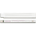 Mètre pliant L.2m l.16mm mm/cm EG III hêtre blanc BMI