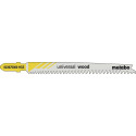 Lames de scie sauteuse universelle en bois longueur utile dents 91mm. progr.HCS Z. masse