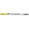 Lames de scie sauteuse universelle bois + métal utile L106mm dent progr. BIM gelé