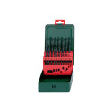 Cassette de perçage 19 pièces SP HSS-R Metabo