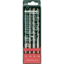 Jeu d'accessoires pour marteau perforateur SDS-plus 4 pièces Metabo