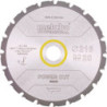 Lame de scie circulaire coupe électrique bois professionnelle D254xB2.4xAlésage 30mm 24Z. WZ 5Gr.neg