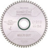 Lame de scie circulaire multi coupe professionnelle HW/CT 254x30x2,4/1,8 D254xB2,4x30mm 80Z.