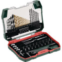 Jeu de forets 86 pièces. Perceuse avec outil brut G.1,623kg Metabo