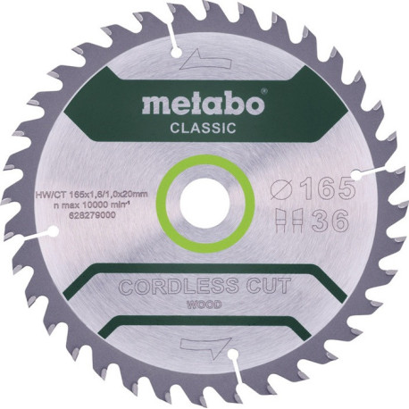 Lame de scie circulaire sans fil coupe bois classique AD 254mm Z.48 perçage 30mm largeur de coupe 2,4mm