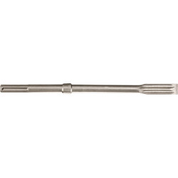 Burin plat professionnel premium SDS-max longueur totale 400mm largeur 25mm METABO