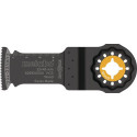 Lame de scie plongeante Starlock L.45mm W.32mm HCS Dentée. 1,3 mm/20 TPI 5 pièces Metabo