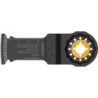 Lame de scie plongeante Starlock L.45mm W.32mm HCS Dentée. 1,3 mm/20 TPI 5 pièces Metabo
