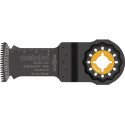 Lame de scie plongeante Starlock L.45mm W.32mm HCS Dentée. 1,8 mm/14 TPI 1 pièce Metabo
