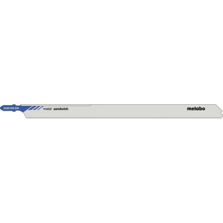 Lames de scie sauteuse métal premium longueur utile 51mm pas de dent 1,2mm BiM congelé. poids. 5 pièces.