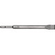 Burin plat SDS-plus L.250x tranchant L.40mm pointe STA trempée fl.