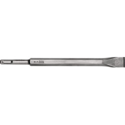 Burin plat SDS-plus L.250x tranchant L.40mm pointe STA trempée fl.