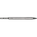 Foret Marteau perforateur burin pointu SDS-plus L.250mm quadruple pointe STA durcie. Ciseau pointu