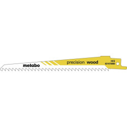 Lames de scie sabre professionnelles L.240mm épaisseur 1.5mm pas de dent 5mm HCS/5TPI 5pcs.