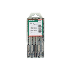 Jeu de forets à percussion SDS-plus Pro 4 5 pièces SDS-Plus Ku.-Kass.METABO