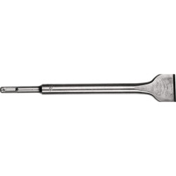 Burin large SDS-plus L.250x tranchant L.40mm pointe STA trempée plate/large